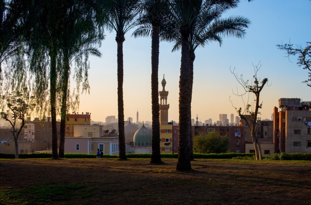 Al Azhar Park in Cairo