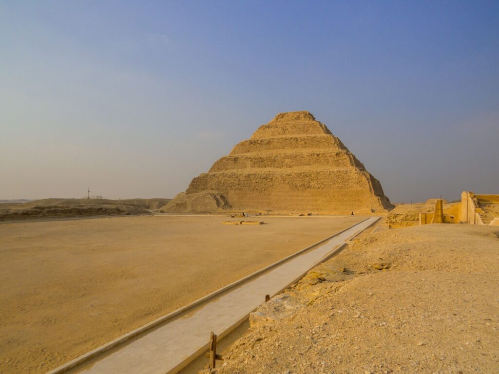 Step pyramid at Saqqara