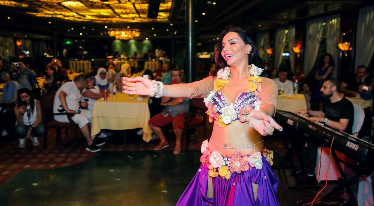 Egyptian belly dancer