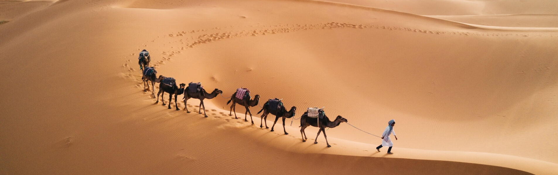 Mhamid Marrakech desert in Morocco – gateway to camel treks and desert tours