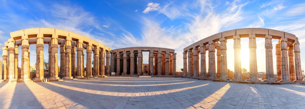 hypostyle hall of Luxor Temple