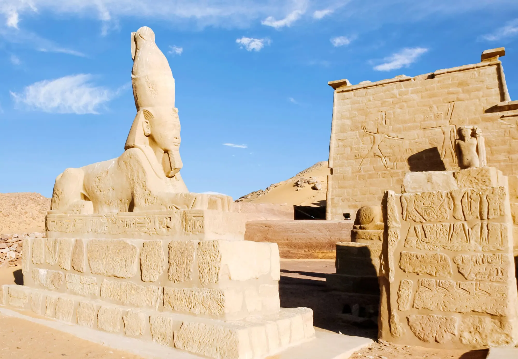 Wadi El Seboua Temple – Twin Temples Located in the Valley of Lions