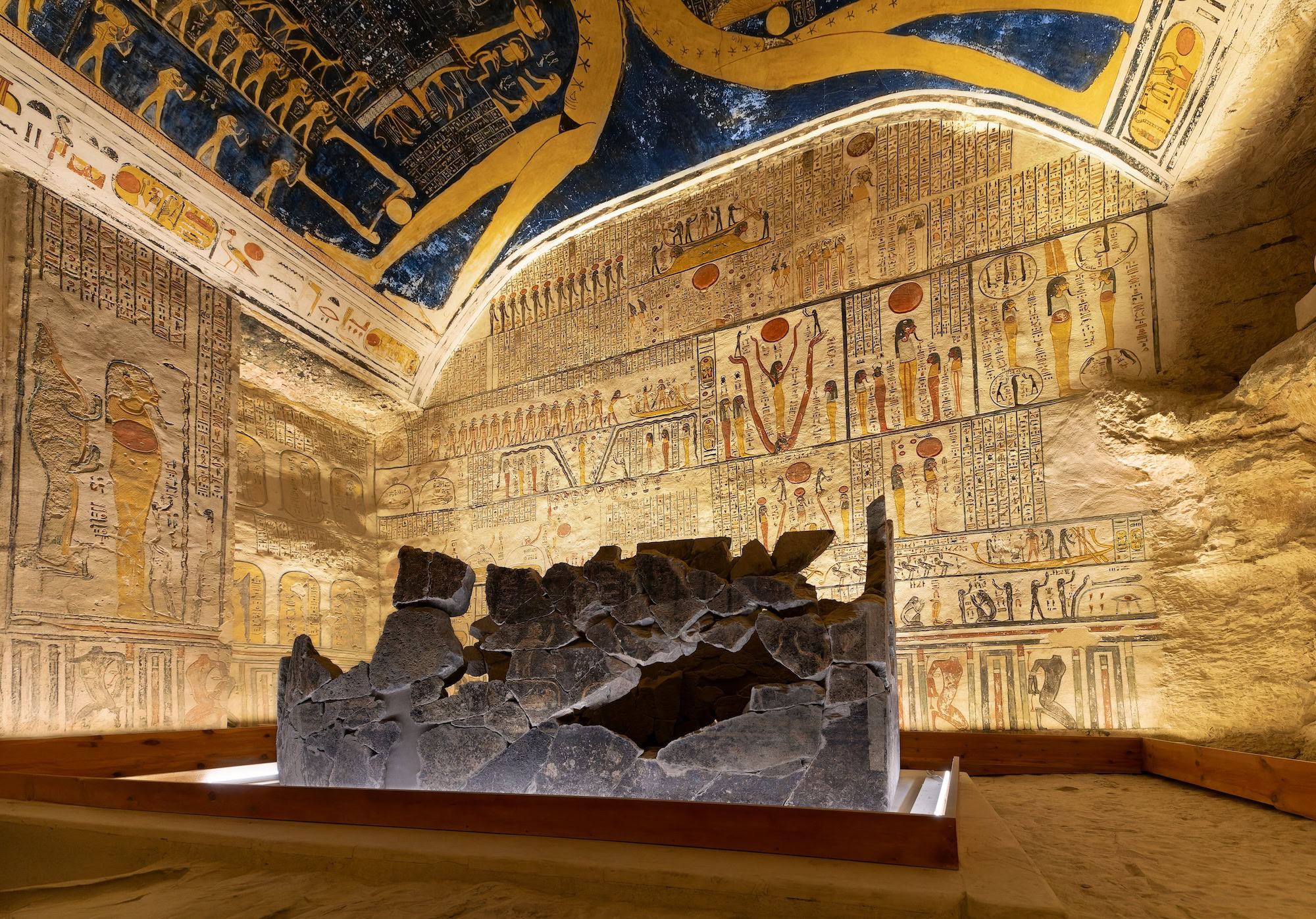 Tomb of Ramesses VI in the Valley of the Kings, Luxor – richly decorated burial chamber included on Egypt tours from Montreal.
