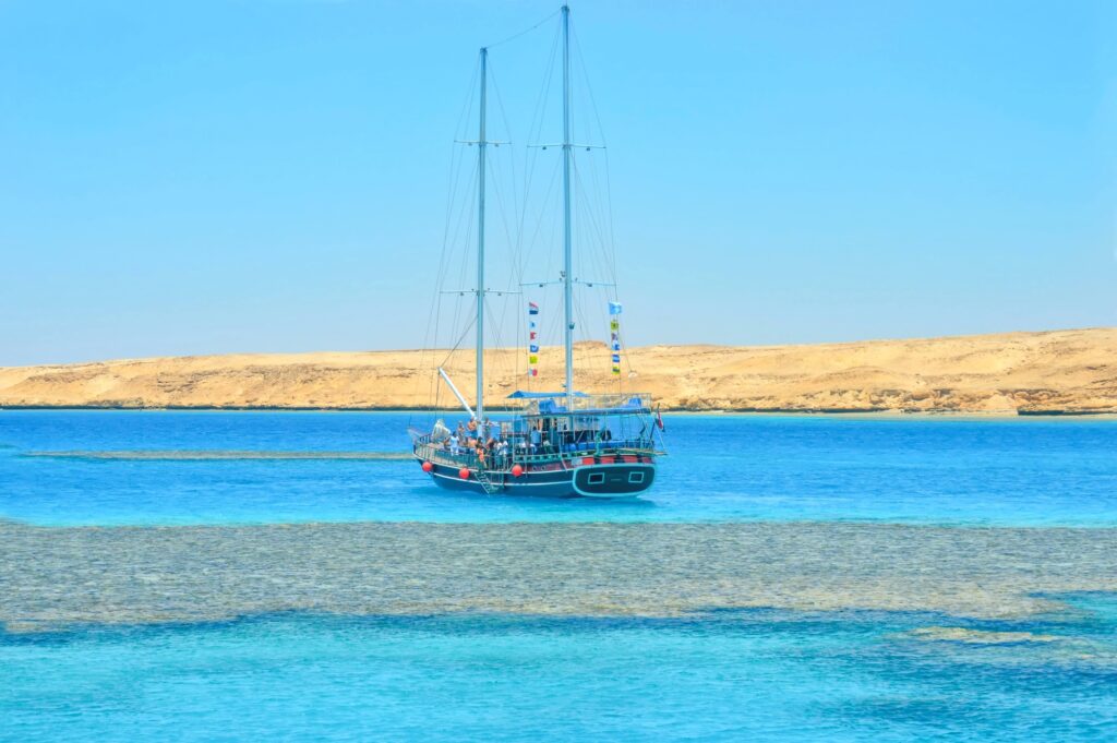 Coast of Tiran Island