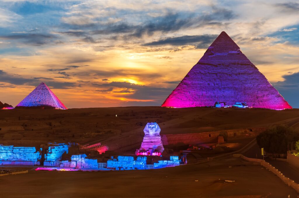 Sound and Light Show at the Giza Pyramids