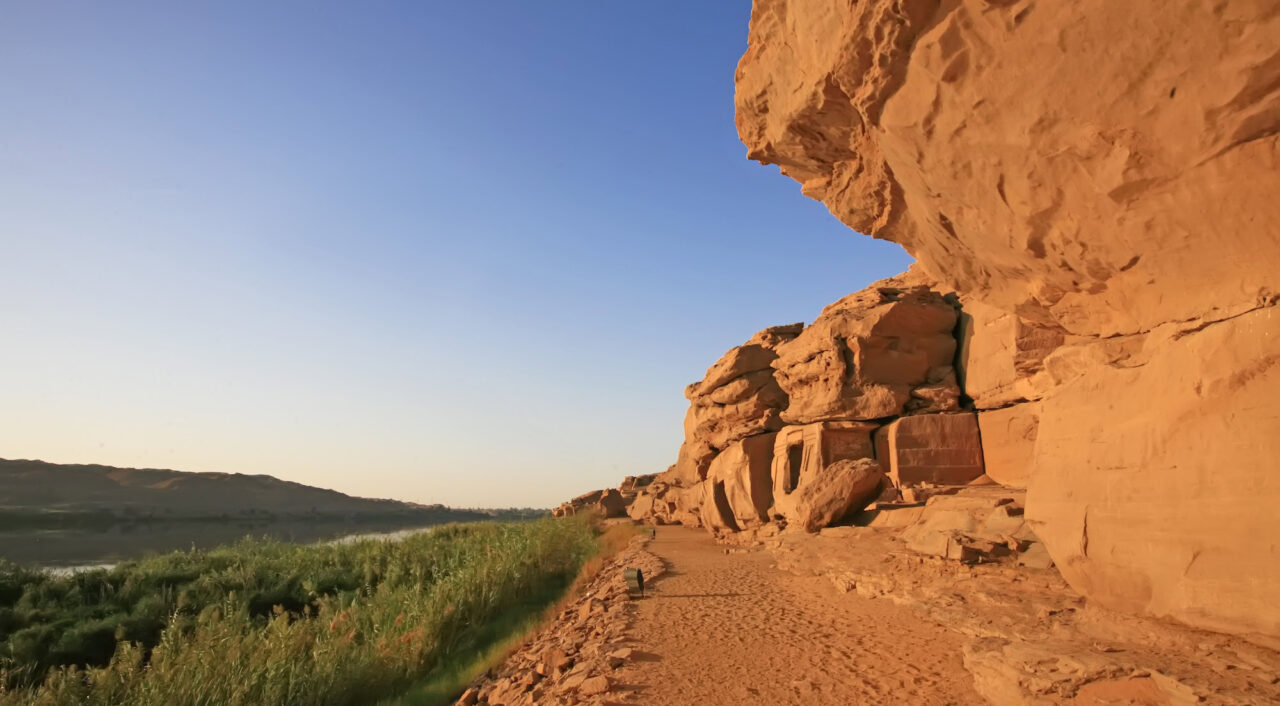 Tombs and chapels at Gebel el-Silsila