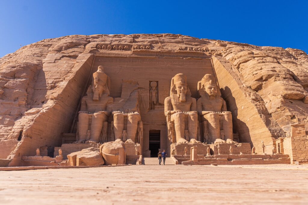 The Temple of Ramses II at Abu Simbel, Aswan