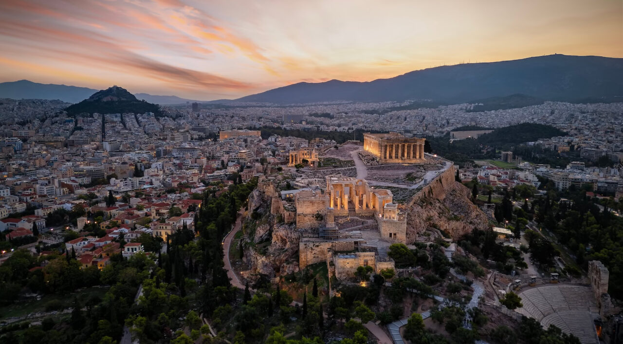 The Historic Acropolis, Athens, Greece