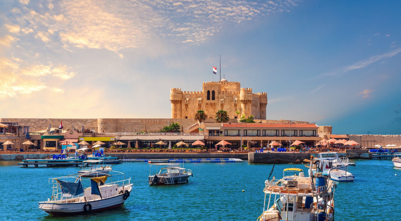 Ciudadela de Qaitbay, en Alejandría