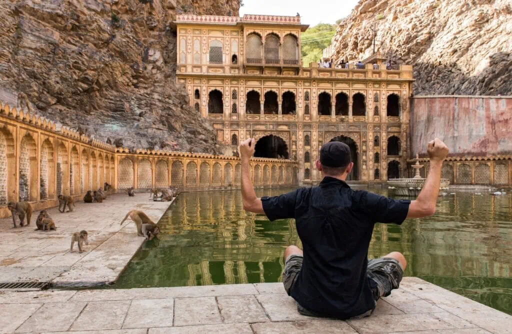 Monkey Temple (Galta Ji Temple), Jaipur, India