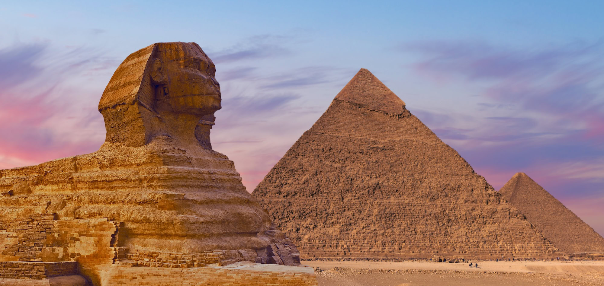 Complejo de las Pirámides de Guiza, en El Cairo