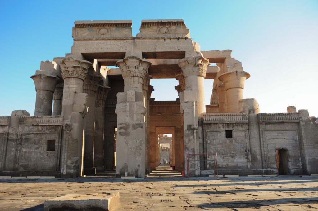 Kom Ombo Temple, on the banks of the Nile