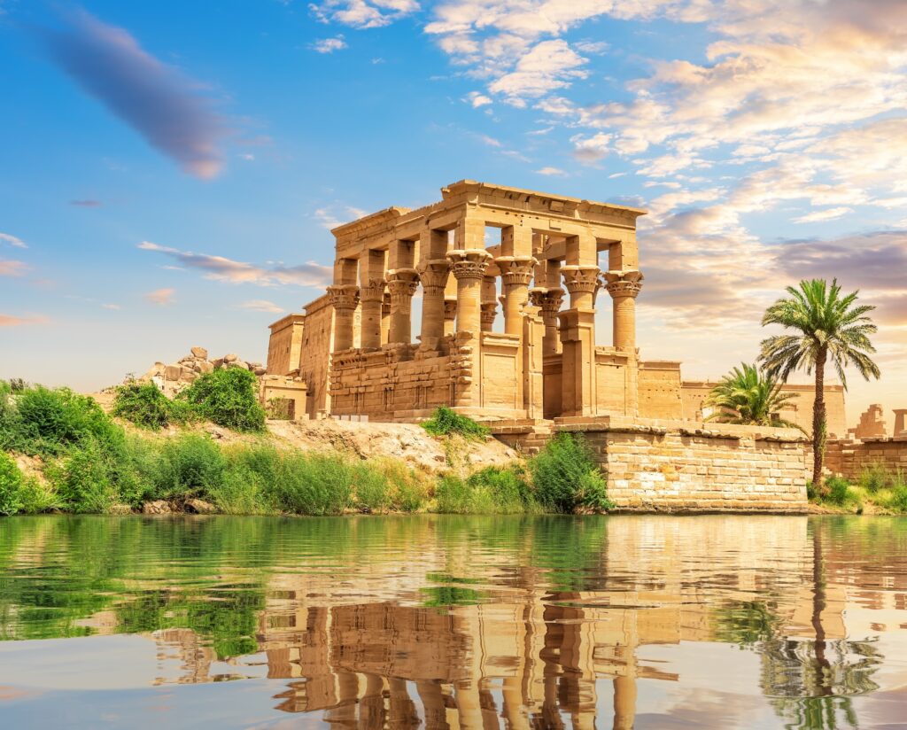 Trajan's Kiosk or the Pharaoh's Bed of the Philae Temple