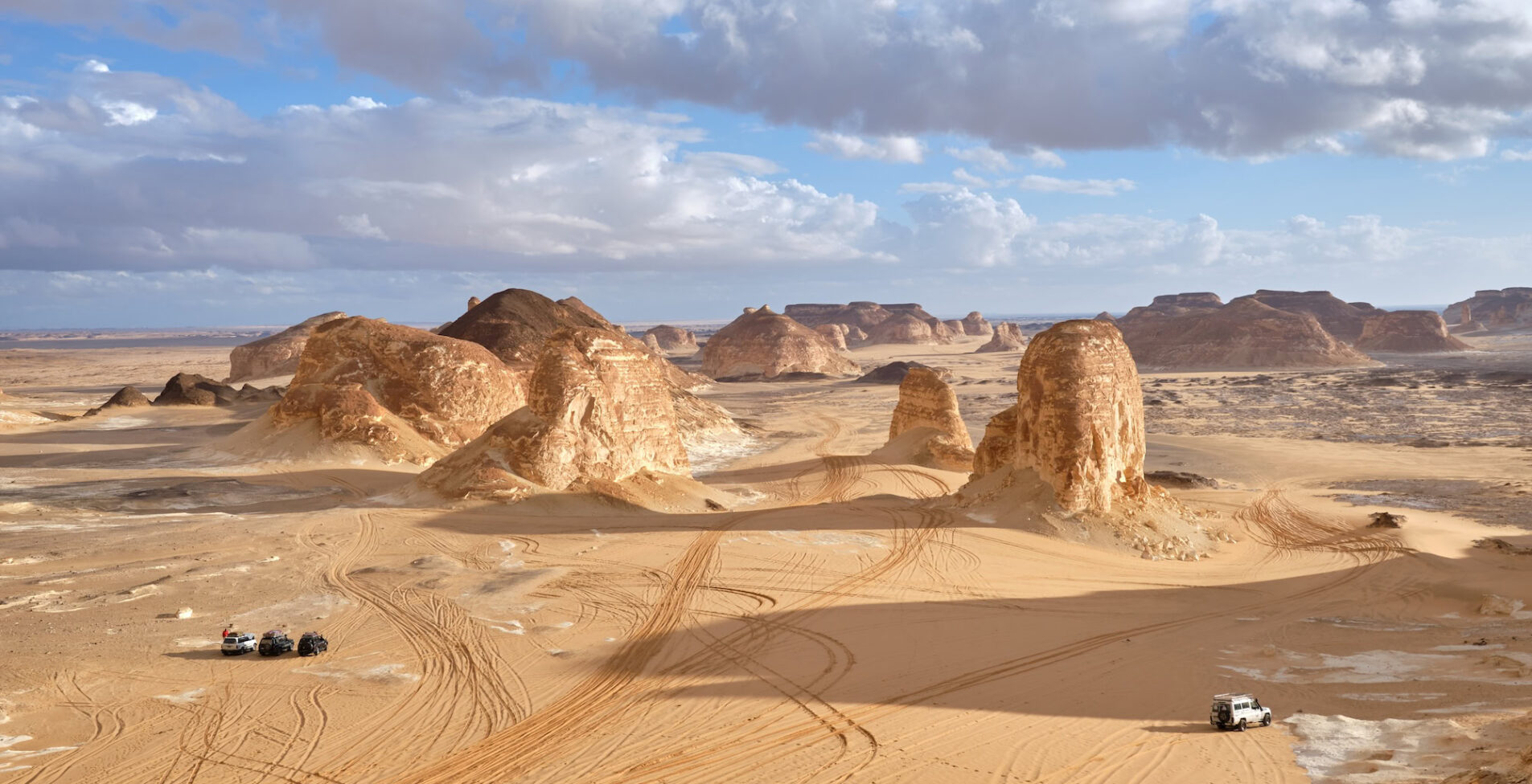 White Desert Protected Area is a national park in Egypt is located in the Farafra