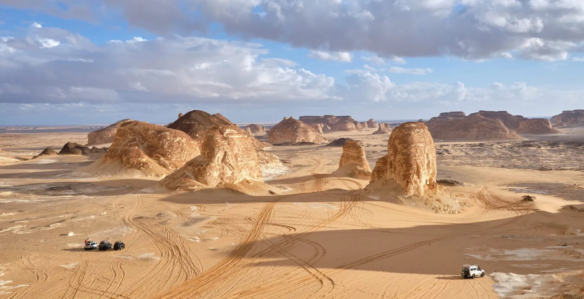 White Desert Protected Area is a national park in Egypt is located in the Farafra