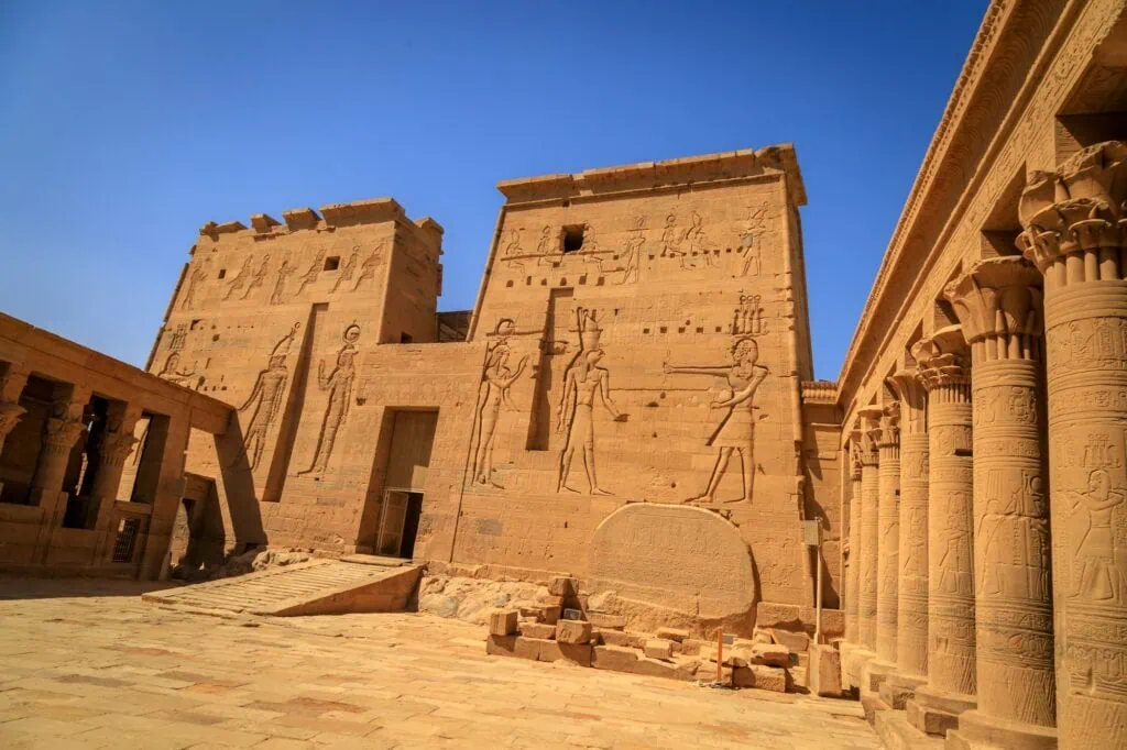 Philae Temple dedicated to the goddess Isis, Aswan