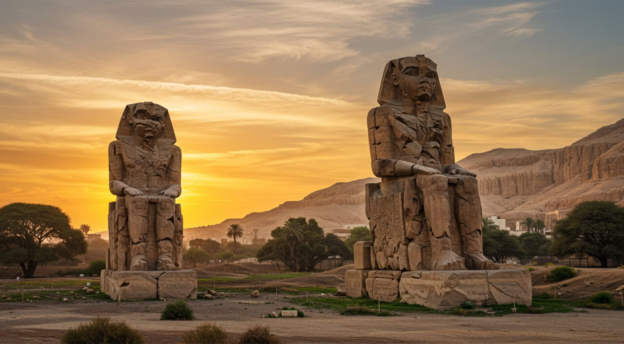 Colossi of Memnon, Luxor