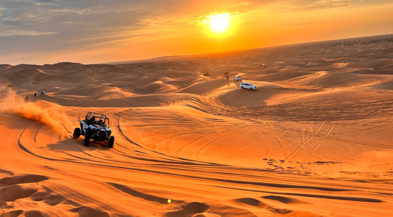 Sundown desert safari, Dubai Desert