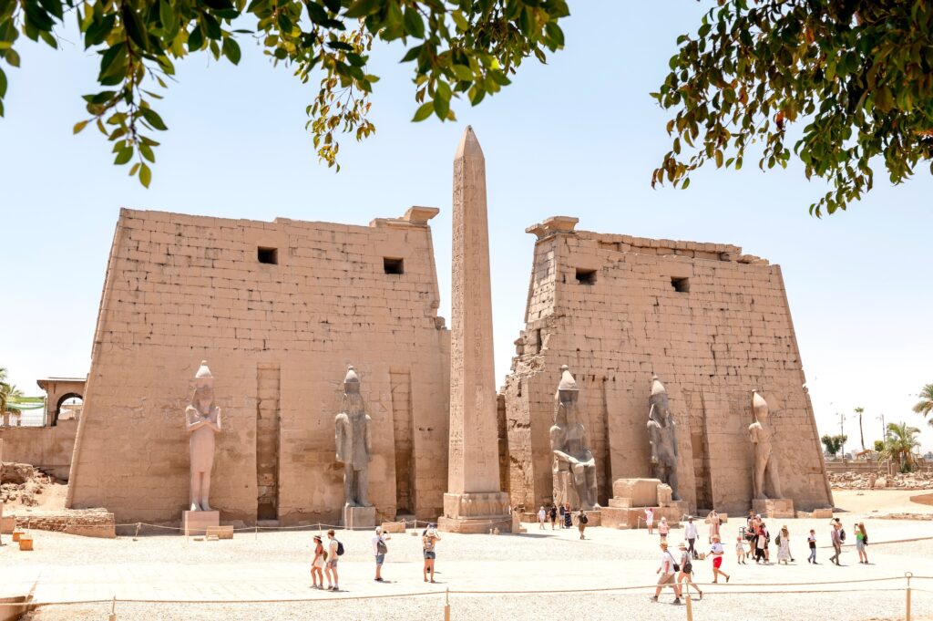 First Pylon of the Luxor Temple