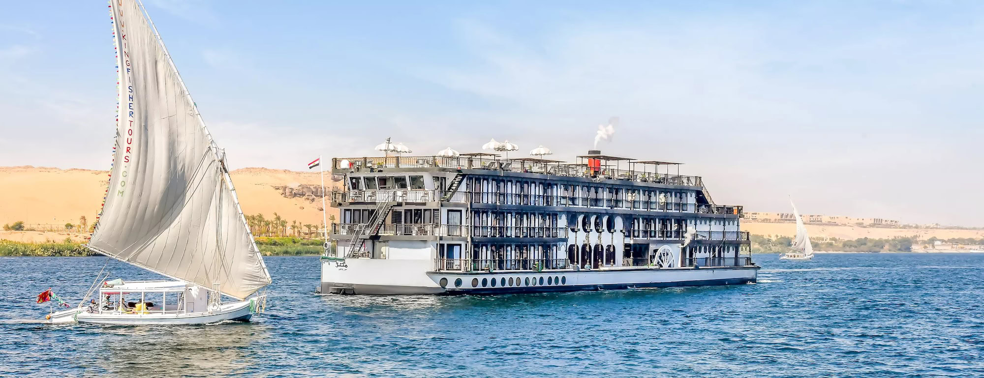 Mövenpick SS Misr cruising on the Nile River