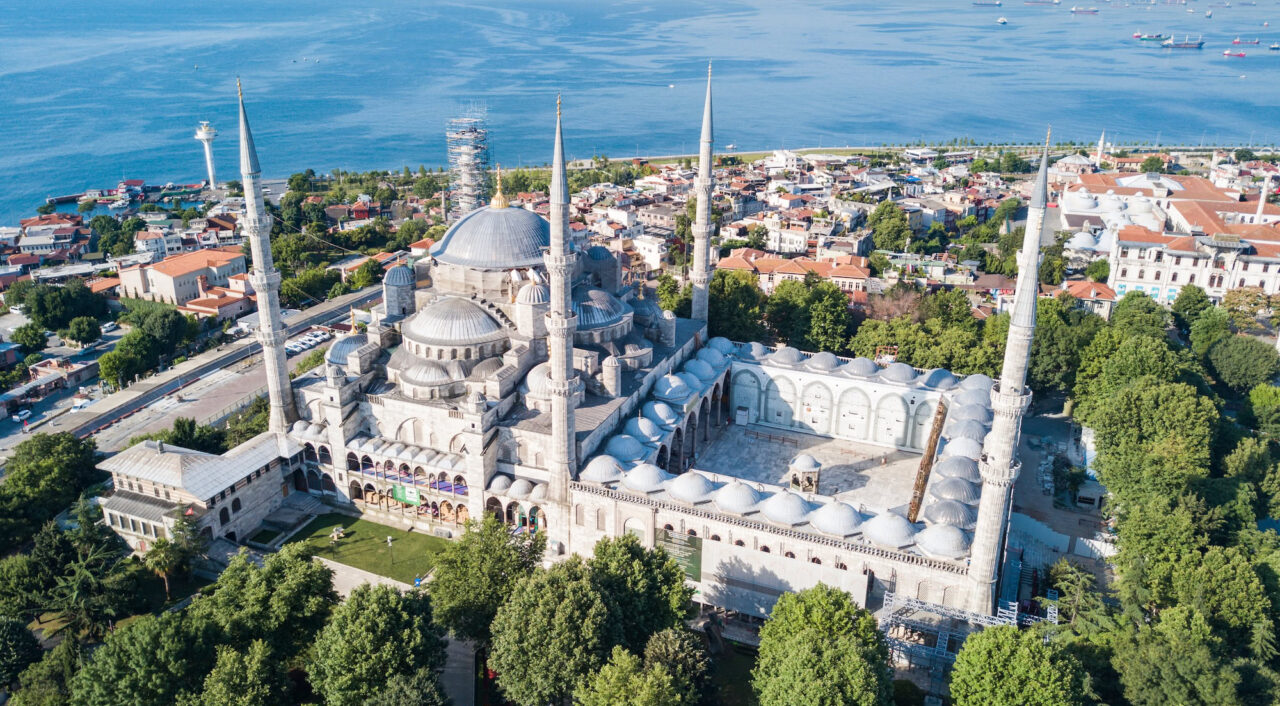 Blue Mosque in Istanbul, Turkey.