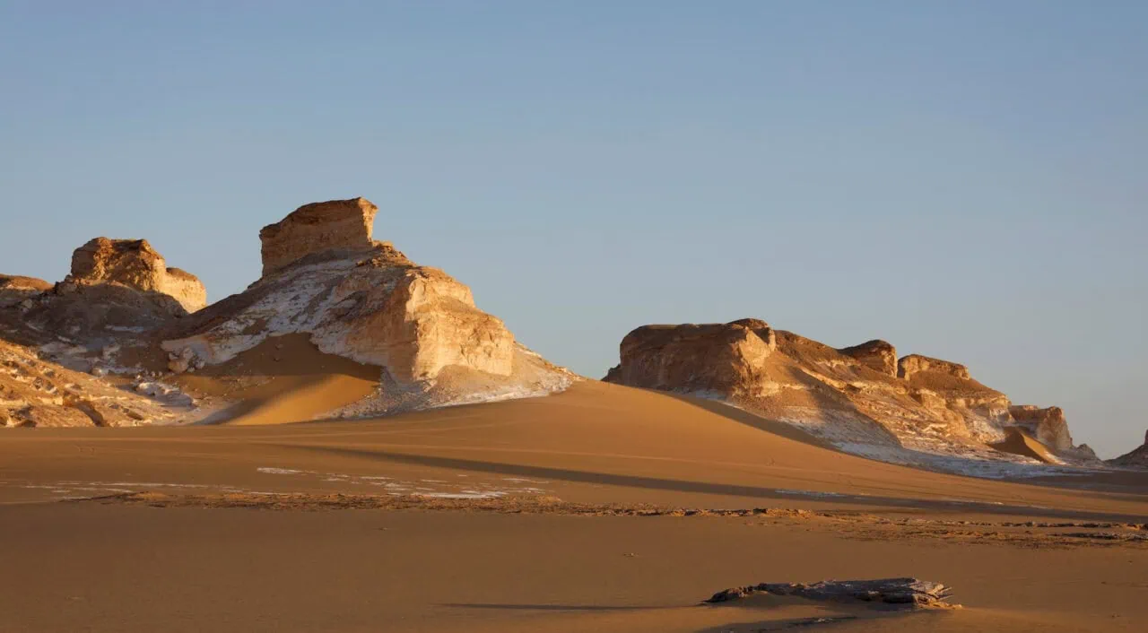 The beautiful landscapes of Agabat Valley, Egypt